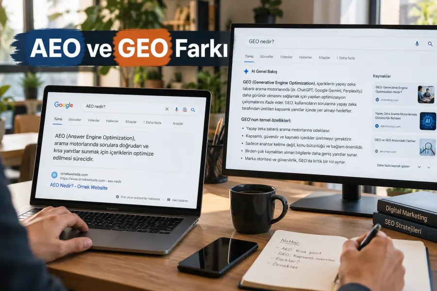 What Is the Difference Between AEO and GEO? An AI SEO Guide
