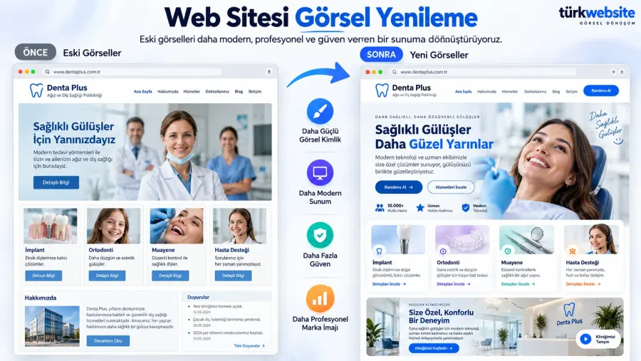 Website Design and Visual Refresh