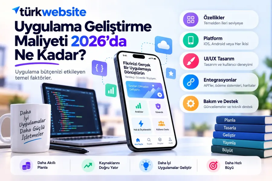 TürkWebsite mobil uyumlu web sitesi tasarımı, responsive kullanıcı deneyimi, telefon ekranında web arayüzü ve dönüşüm optimizasyonu