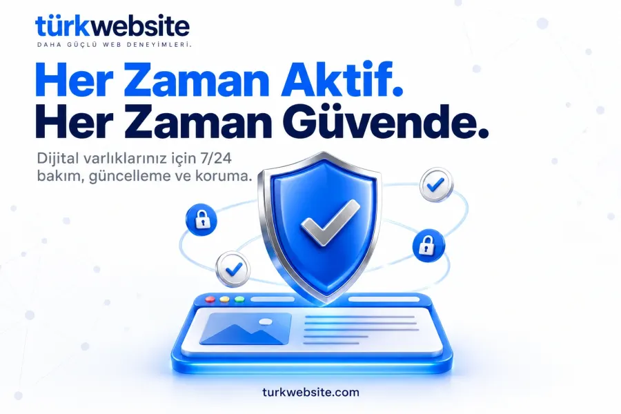 TürkWebsite hosting ve web altyapısı hizmetleri, alan adı, kurumsal e-posta, sunucu barındırma ve veri yedekleme çözümleri