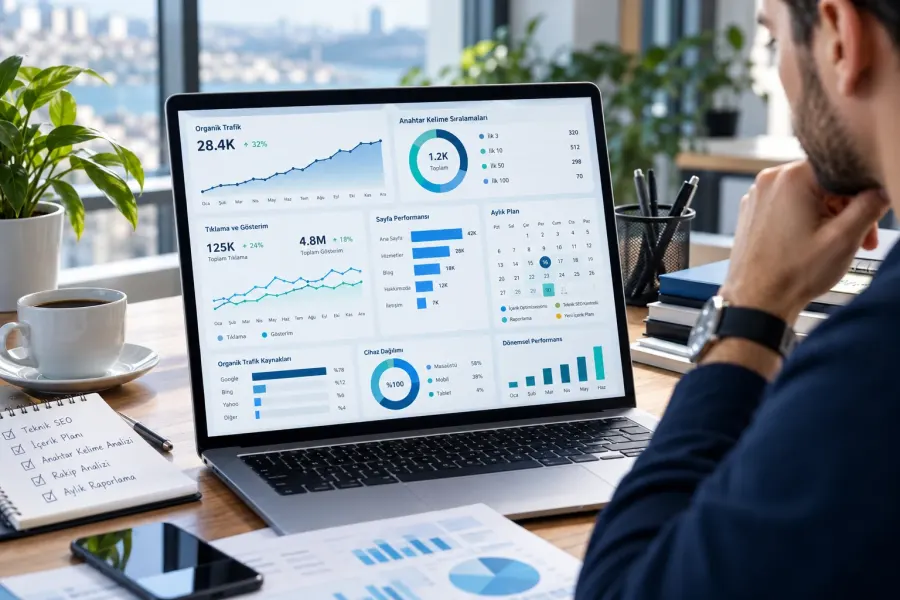 Monthly SEO Management and Performance Tracking