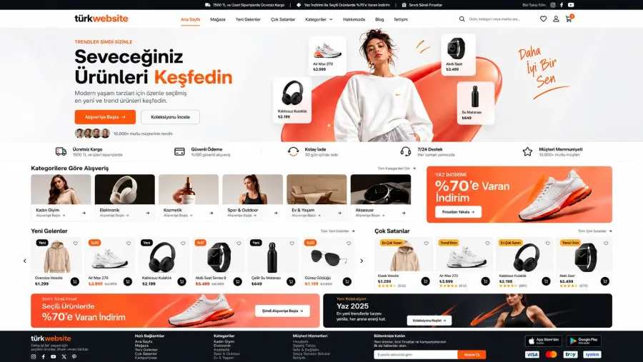 Gelişmiş web sitesi tasarımı için robotik ve teknoloji eğitimi platformu arayüzü