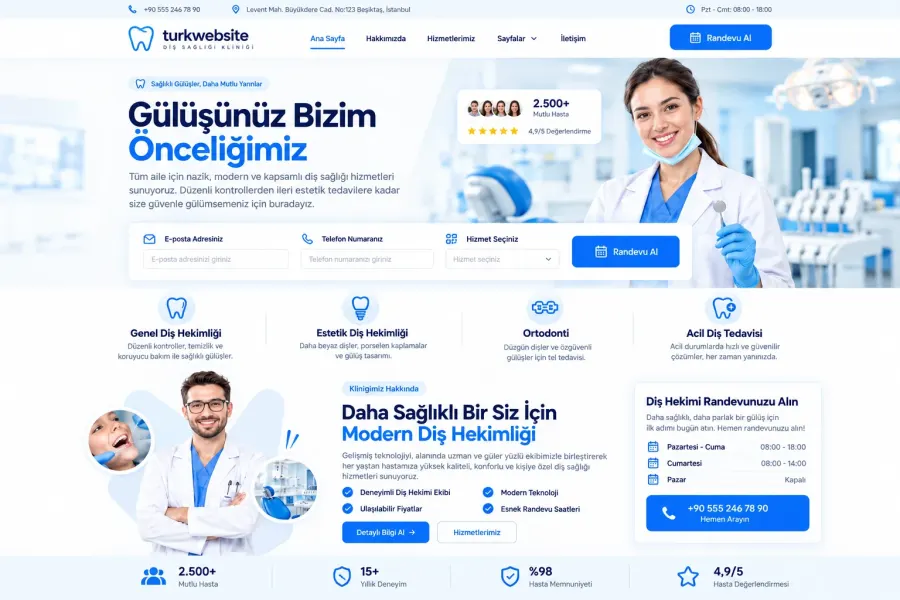 Dental Clinic website