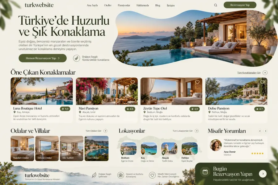 Hotel and Guesthouse website
