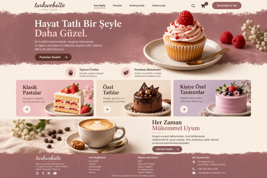 Café and Restaurant website