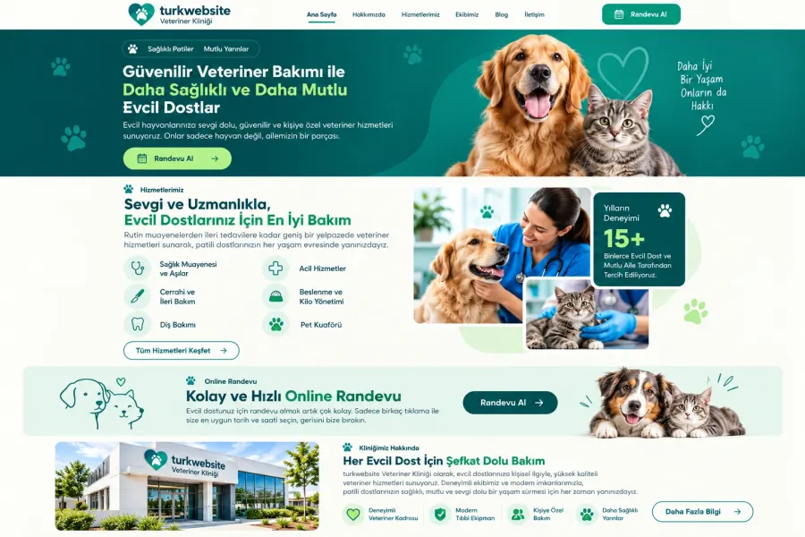 Veterinary Clinic website