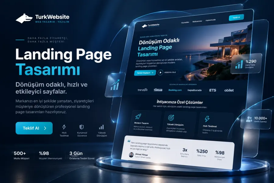 Landing page from $199